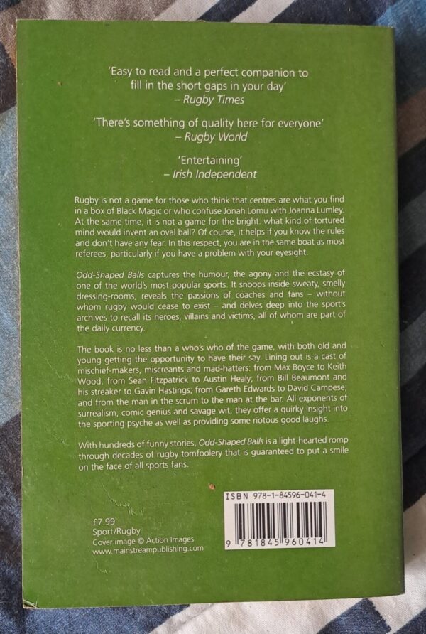 Odd-Shaped Balls – John Scally secondhand book