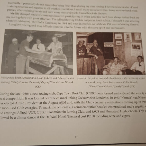 Deeds Not Words: Alfred Rowing Club – 150 Years Of Rowing History – Gasson Et Al secondhand book