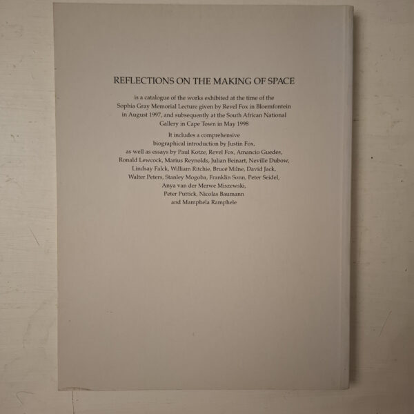 Revel Fox: Reflections On The Making Of Space – Justin Fox secondhand book