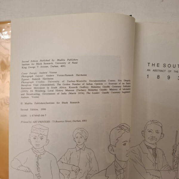 The South African Gandhi – M. K. Gandhi, Fatima Meer **Signed** secondhand book