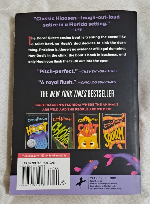 Flush – Carl Hiaasen secondhand book