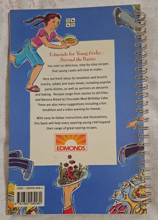 Edmonds For Young Cooks – Beyond The Basics – Sue Lyons secondhand book