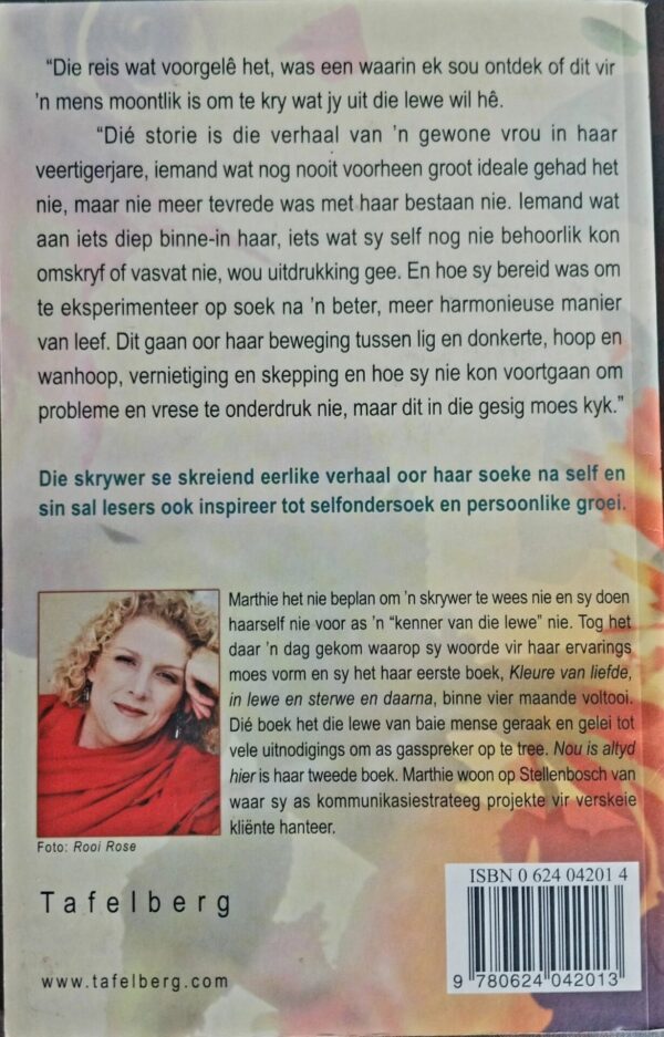 Nou Is Altyd Hier – Marthie Momberg secondhand book