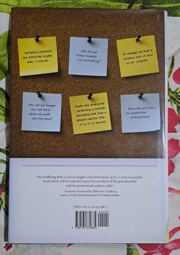 The Overflowing Brain – Torkel Klingberg secondhand book