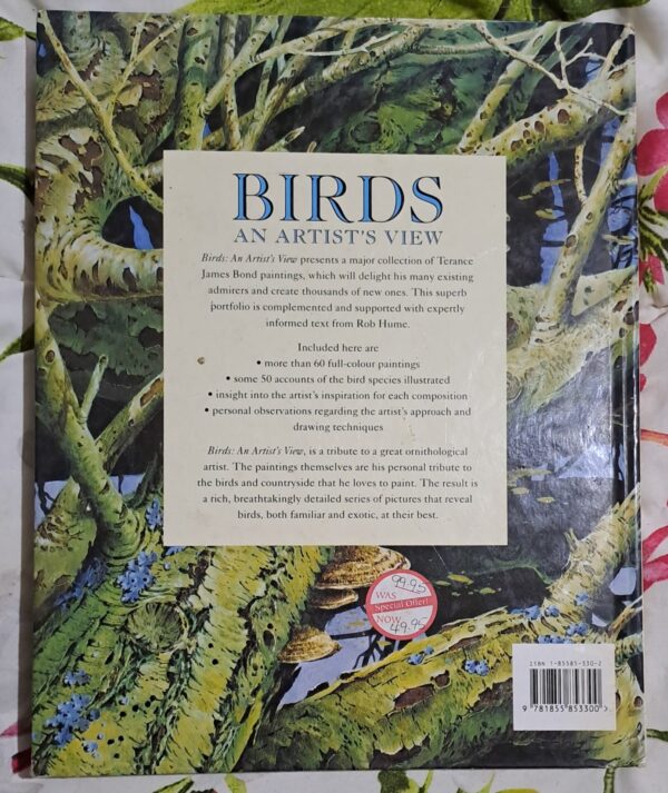 Birds: An Artist’s View – Rob Hulme secondhand book