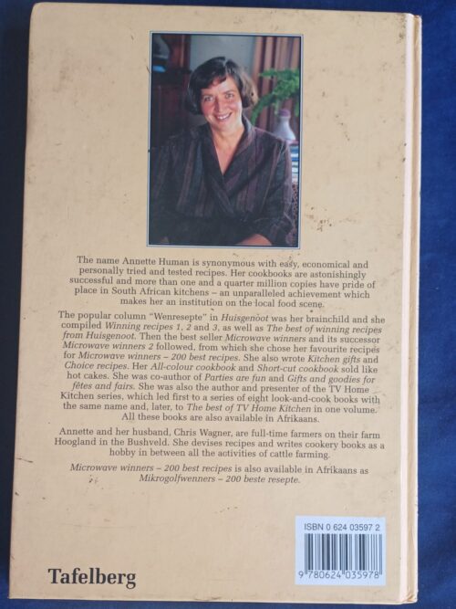 Microwave Winners – Annette Human secondhand book