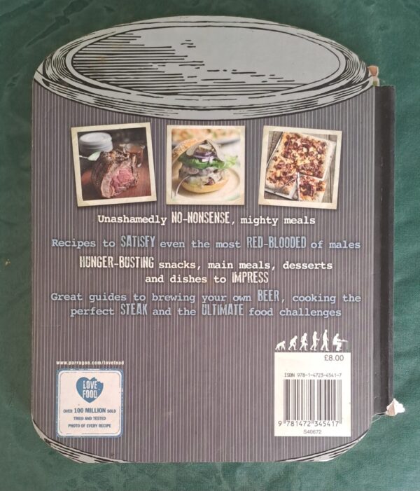 Man-Up Your Meals – Parragon Books secondhand book