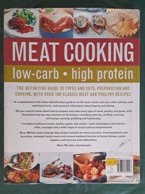 Meat Cooking Low-Carb: High Protein – Lucy Knox & Keith Richmond secondhand book
