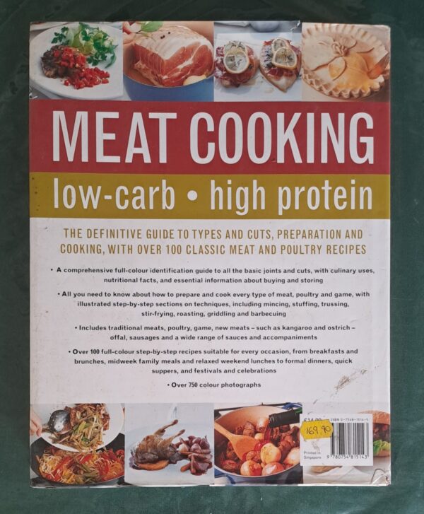 Meat Cooking Low-Carb: High Protein – Lucy Knox & Keith Richmond secondhand book