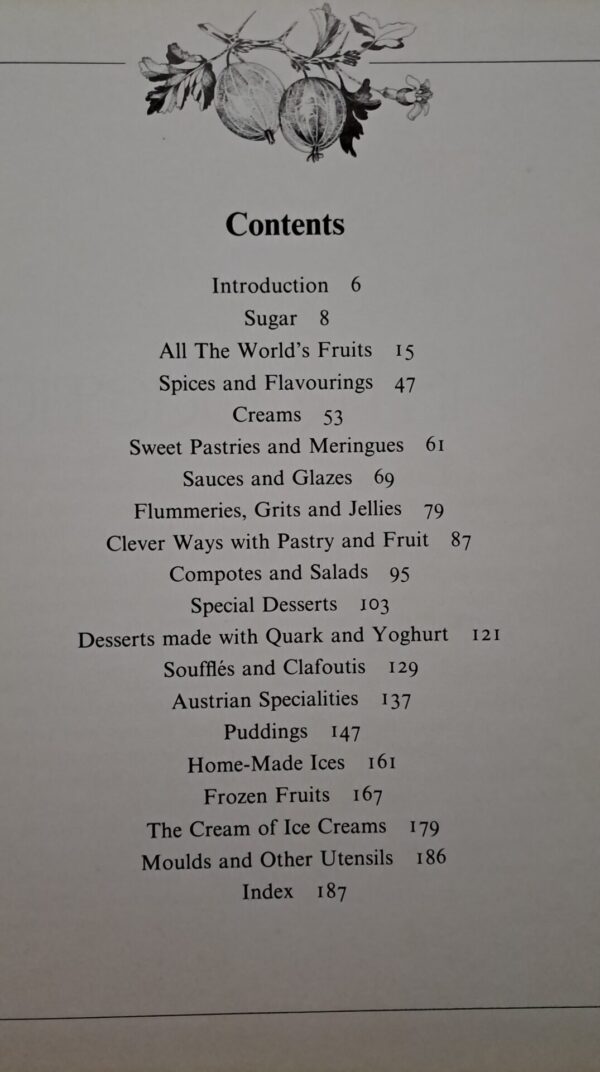 Great Desserts – Christian Teubner & Sybil Gräfin Schönfeldt secondhand book