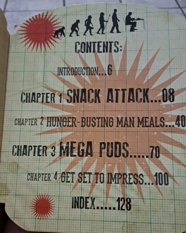 Man-Up Your Meals – Parragon Books secondhand book