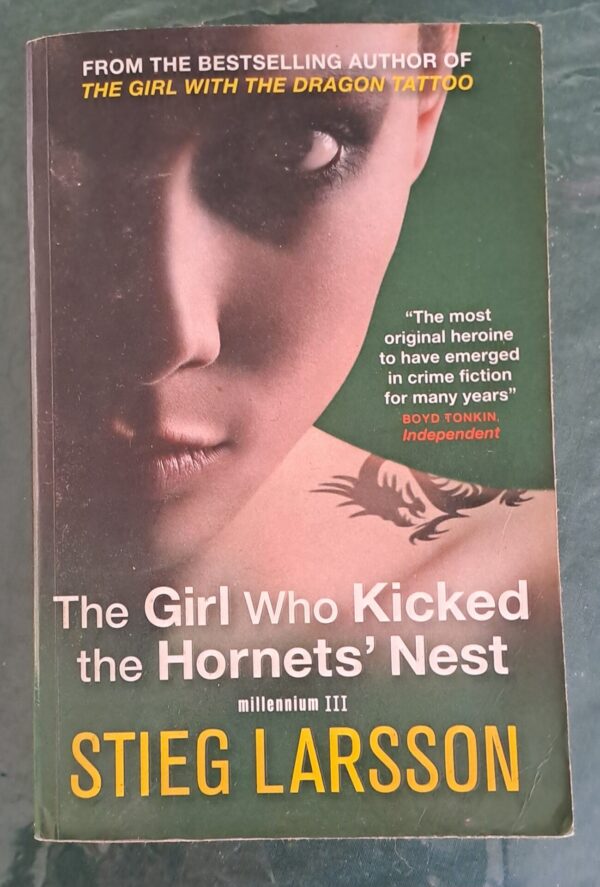 The Girl Who Kicked The Hornet’s Nest – Stieg Larsson secondhand book
