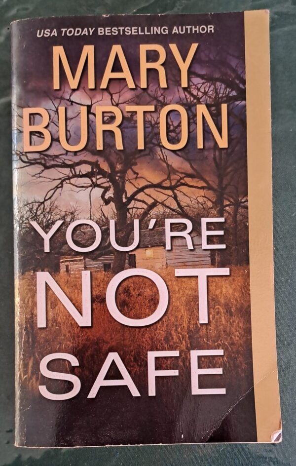 You’re Not Safe – Mary Burton secondhand book