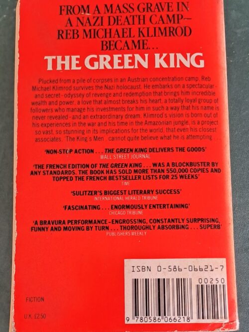 The Green King – Paul-Loup Sulitzer secondhand book