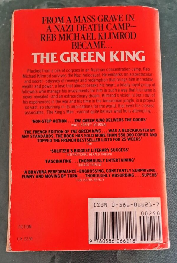 The Green King – Paul-Loup Sulitzer secondhand book