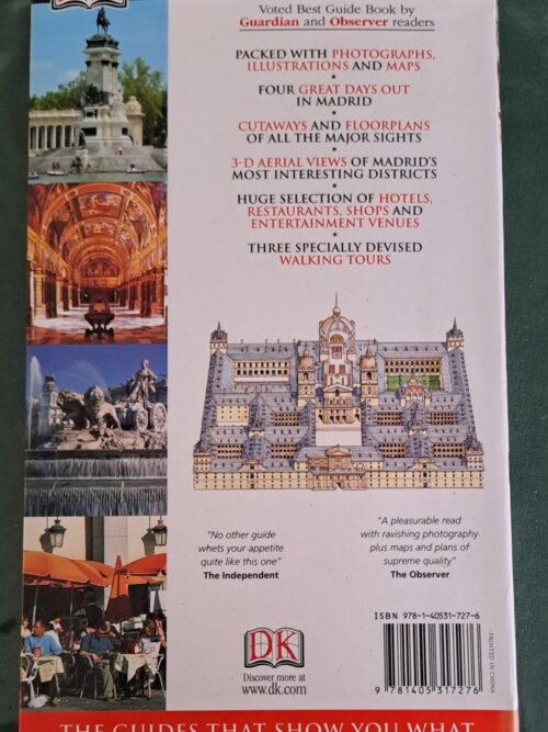DK Eyewitness Travel Madrid – Dorling Kindersley Ltd secondhand book