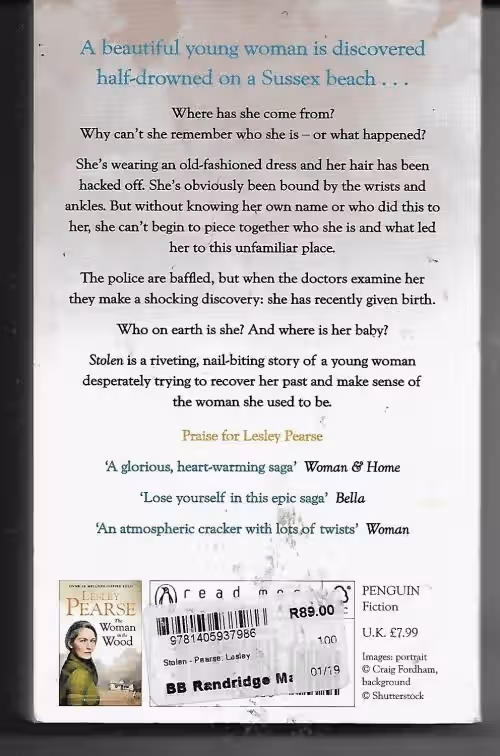 Stolen – Lesley Pearse secondhand book