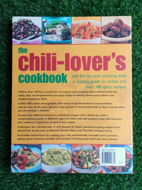 The Chili-Lover’s Cookbook – Jenni Fleetwood secondhand book