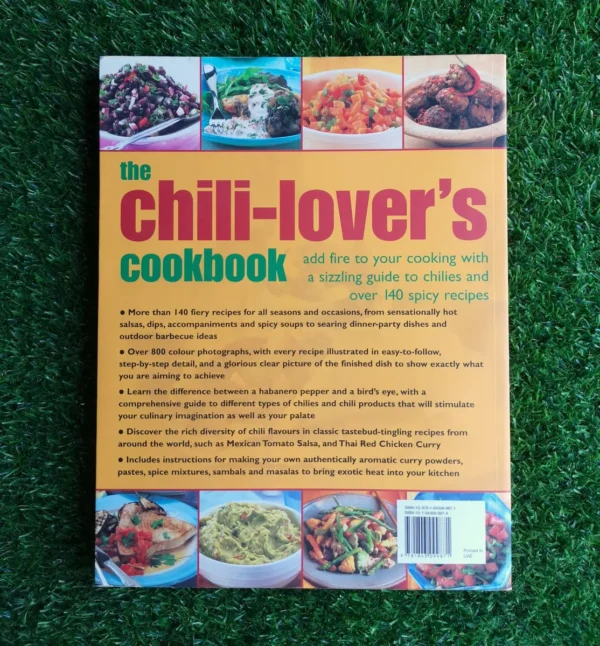 The Chili-Lover’s Cookbook – Jenni Fleetwood secondhand book