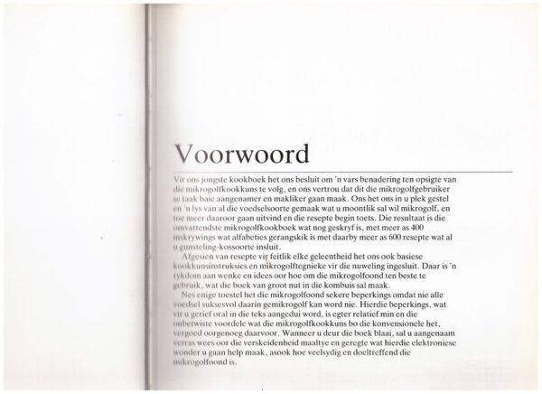 Die A-Z Van Mikrogolfkookkuns In Suid-Afrika - Marty Klinzman, Shirley Guy