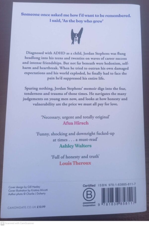 Avoidance, Drugs, Heartbreak & Dogs – Jordan Stephens secondhand book