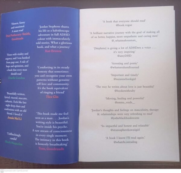 Avoidance, Drugs, Heartbreak & Dogs – Jordan Stephens secondhand book