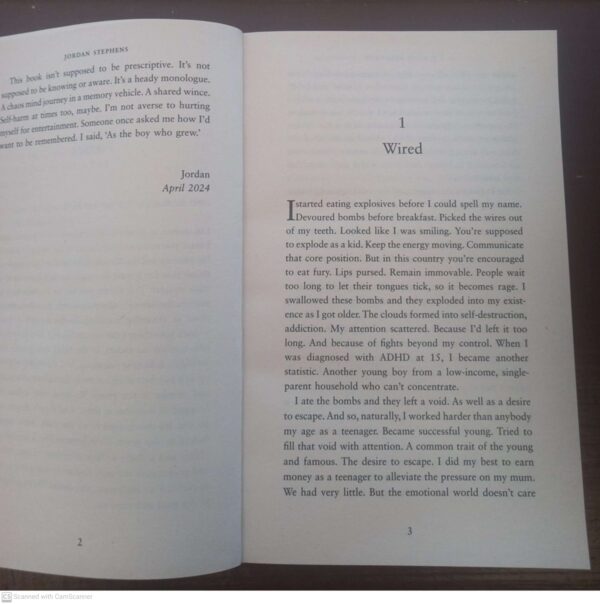 Avoidance, Drugs, Heartbreak & Dogs – Jordan Stephens secondhand book