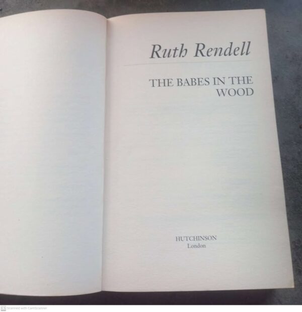 The Babes In The Wood – Ruth Rendell secondhand book