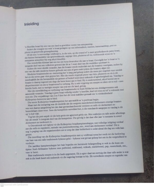 Braai Met Kellerprinz — Fritz Ferreira secondhand book