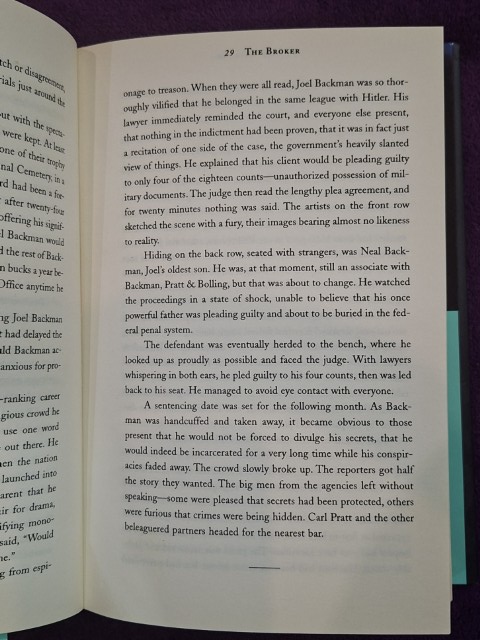 The Broker – John Grisham secondhand book