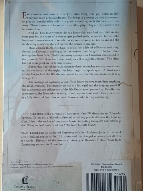 Captivating – John & Stasi Eldredge secondhand book