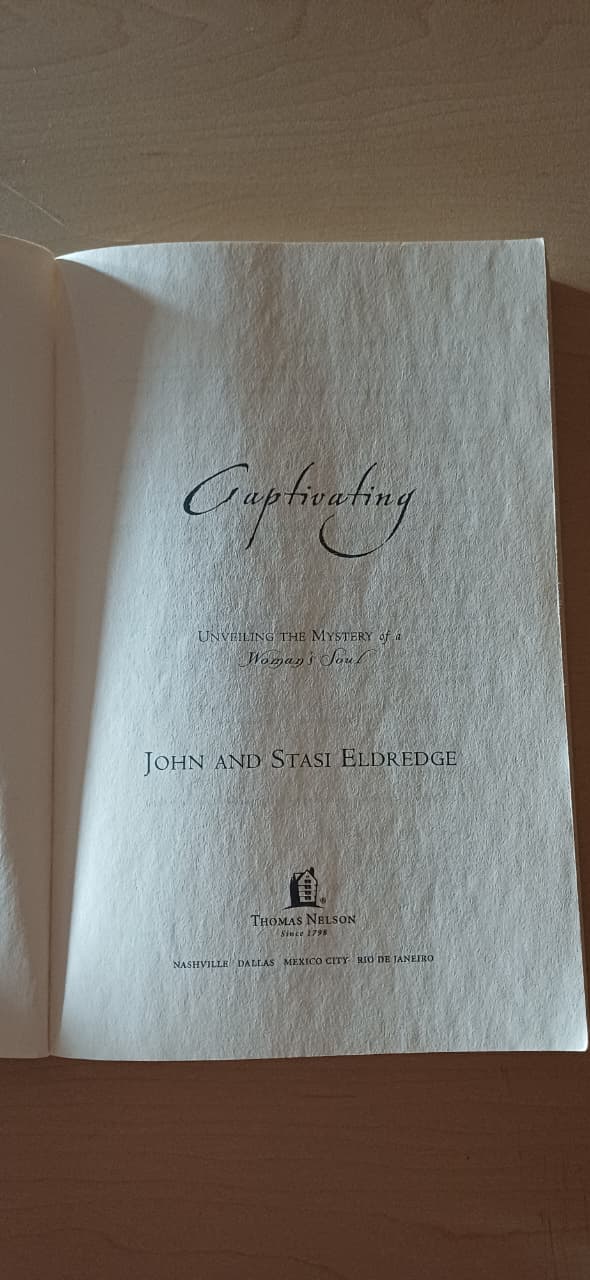 Captivating – John & Stasi Eldredge secondhand book