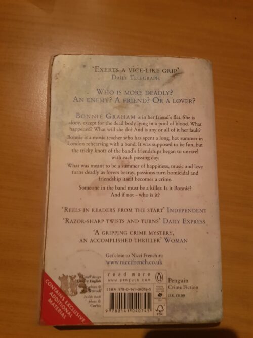 Complicit – Nicci French secondhand book
