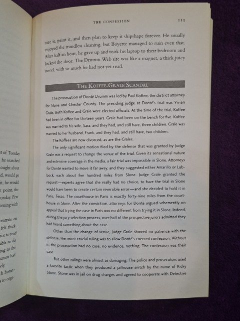 The Confession – John Grisham secondhand book