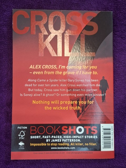 Cross Kill – James Patterson secondhand book