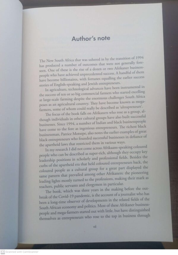 Fortunes: The Rise And Rise Of Afrikaner Tycoons – Ebbe Dommisse secondhand book