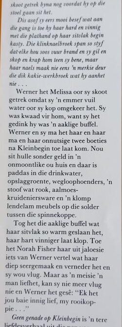Geen genade op Kleinbegin – Toek Blignaut secondhand book