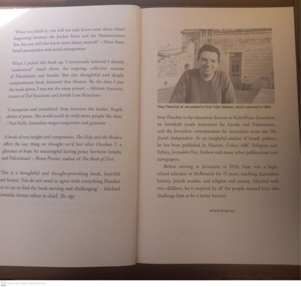 The Holy And The Broken — Ittay Flescher secondhand book