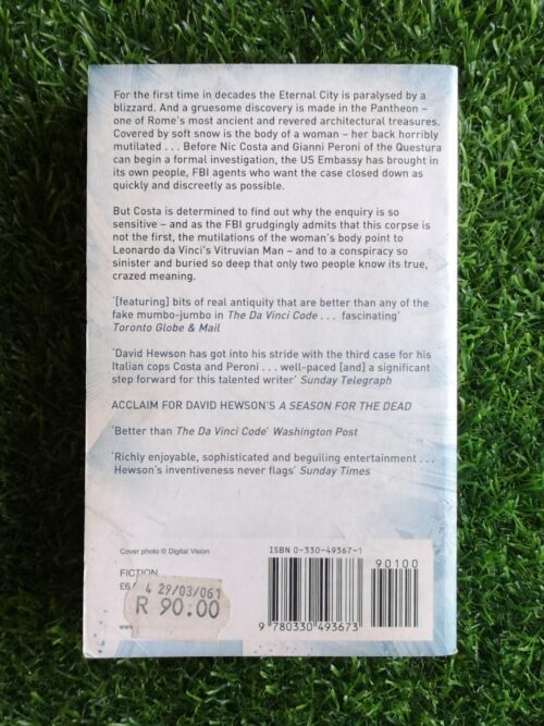 The Sacred Cut – David Hewson secondhand book
