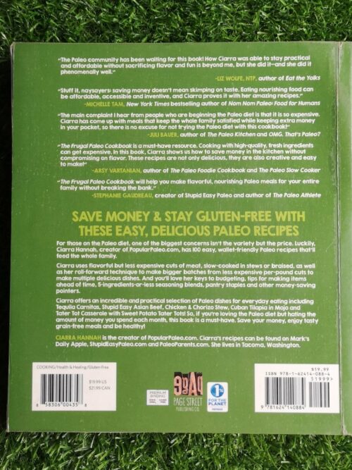 The Frugal Paleo Cookbook – Ciarra Hannah secondhand book