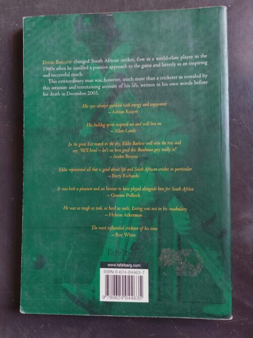 Eddie Barlow: The Autobiography secondhand book