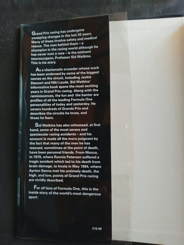 Life At The Limit: Triumph And Tragedy In Formula One – Sid Watkins secondhand book