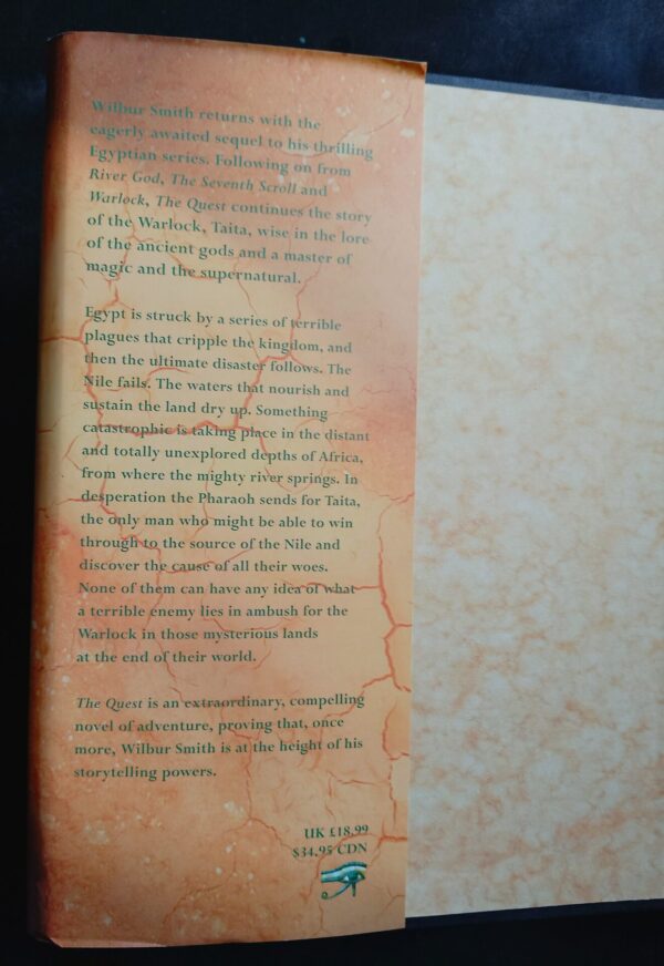 The Quest – Wilbur Smith secondhand book