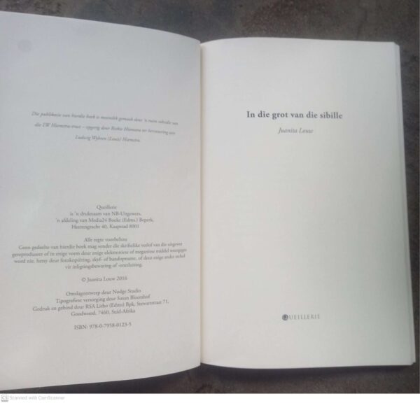 In Die Grot Van Die Sibille — Juanita Louw secondhand book