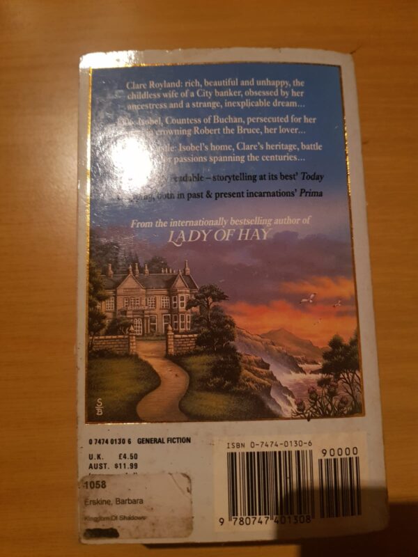 Kingdom Of Shadows – Barbara Erskine secondhand book