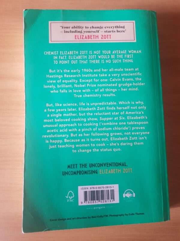 Lessons In Chemistry – Bonnie Garmus secondhand book