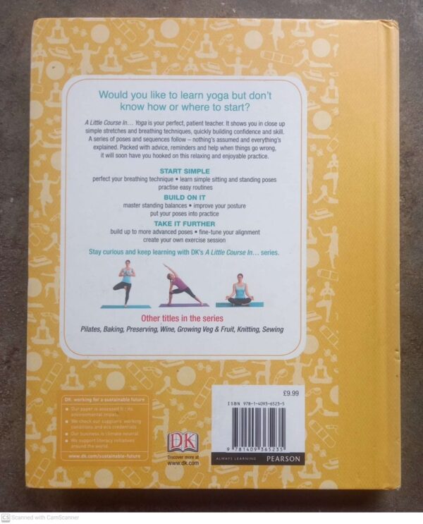 A Little Course In Yoga – Nita Patel, Dave King secondhand book