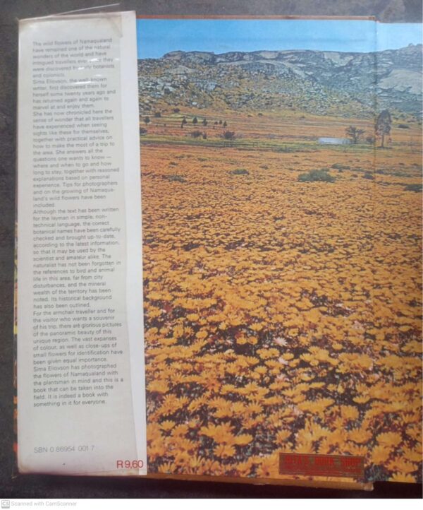 Namaqualand In Flower – Sima Eliovson secondhand book