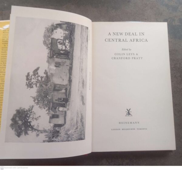 A New Deal In Central Africa – Colin Leys, Cranford Pratt secondhand book