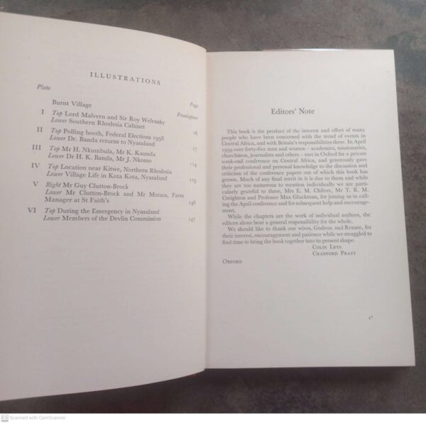 A New Deal In Central Africa – Colin Leys, Cranford Pratt secondhand book